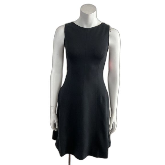 NWT SPANX The Perfect Fit & Flare Sleeveless Dress Black XS Stretch - Picture 12 of 12
